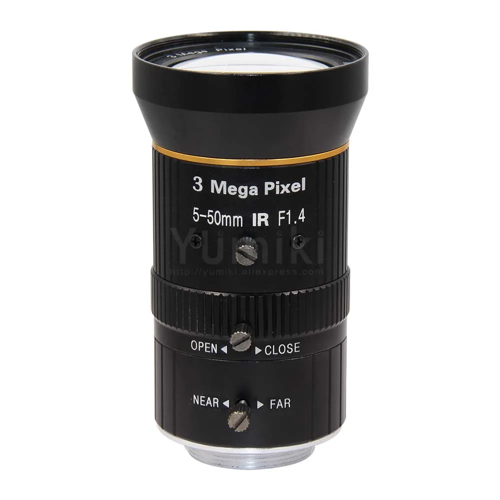 Yumiki HD 3.0 Megapixel Manual F1.4 Iris