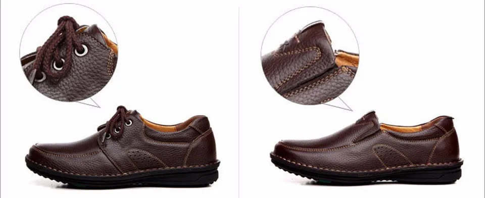 ZJNNK/мужская повседневная обувь из натуральной кожи; мужская обувь на плоской подошве черного и коричневого цвета; мужские оксфорды ручной работы; zapatos hombres; модная мужская обувь