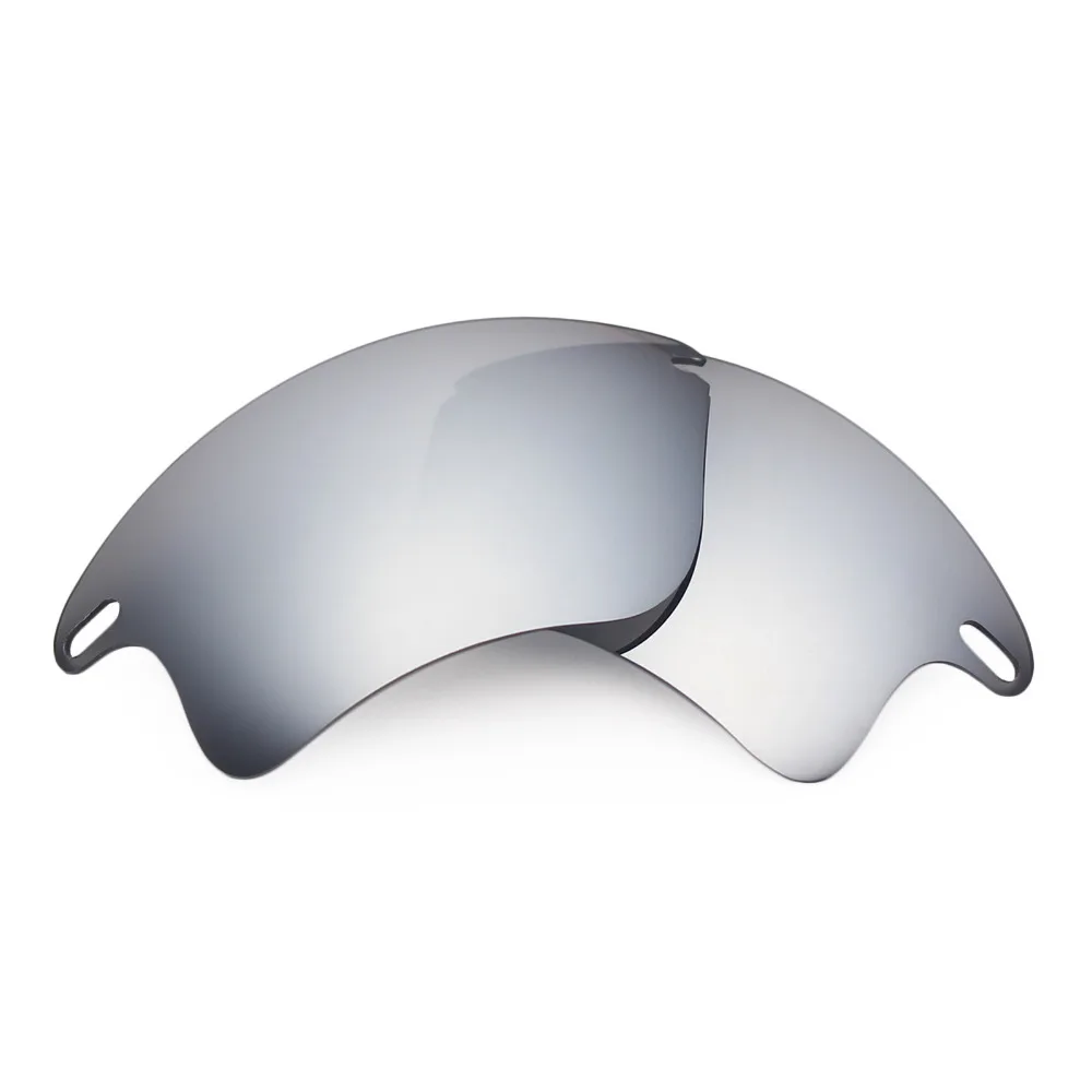 

2 пары поляризованных сменных линз SNARK для солнцезащитных очков Oakley Fast Jacket XL Серебристые Титановые и огненно-красные