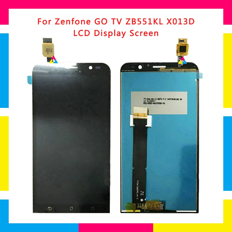

5pcs LCD Display Screen With Touch Screen Digitizer Assembly For ASUS Zenfone GO TV ZB551KL X013D Replacement