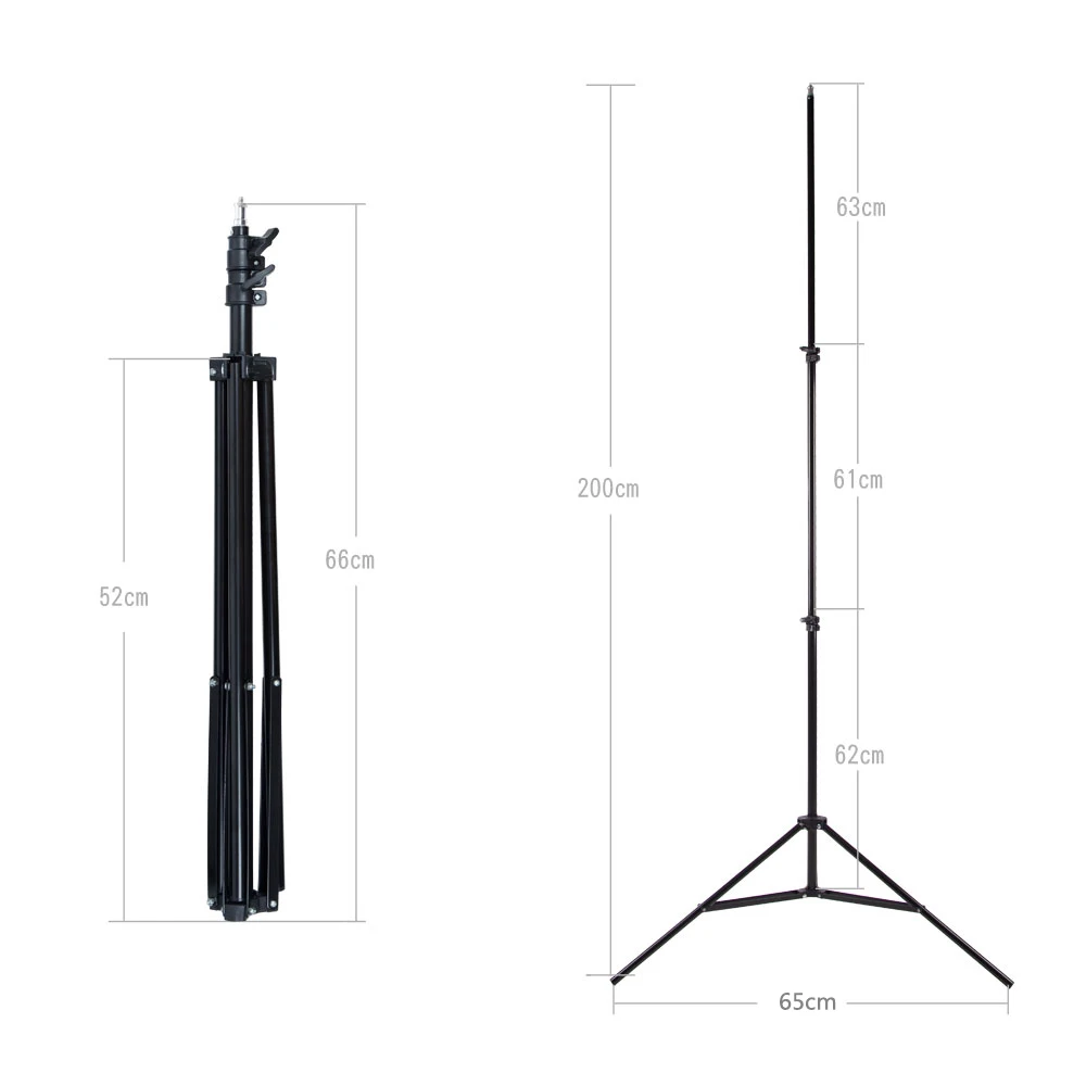 2 шт. Godox 302 7" 190 см фотографии свет стоит для отражатели, софтбоксы, фонари, зонты, фоны