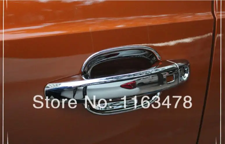 

For Audi Q3 2013 2014 2015 2016 ABS Chrome Door Handle Cover Trim new Car Accessories Stickers W4