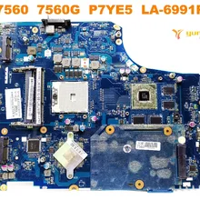 Оригинальная материнская плата для ноутбука ACER 7560G 7560 7560G P7YE5 LA-6991P протестирована