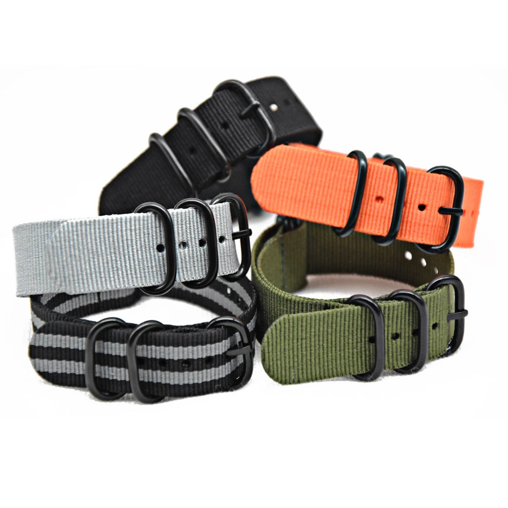 

Onthelevel Replacement 18/20/22/24mm Watch Strap Nato Nylon Watch Band Buckles Ring Belt Wristbands 2018 Bracelet wrist