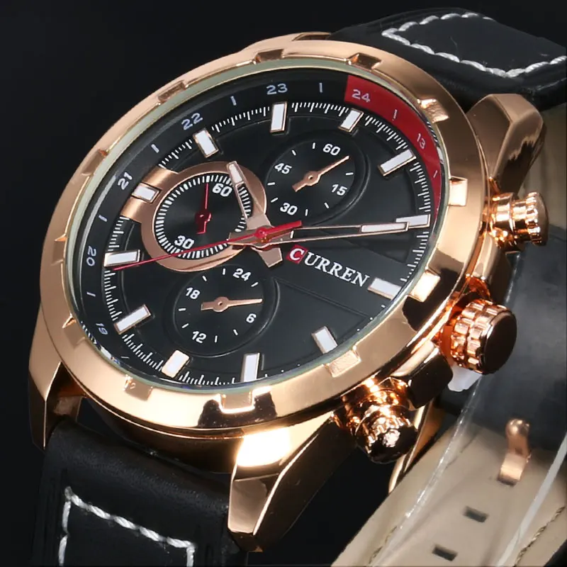 

2018 CURREN Quartz Watch Men Watches Top Brand Luxury Famous Wristwatch Male Clock Wrist Watch Luminous watch Relogio Masculino