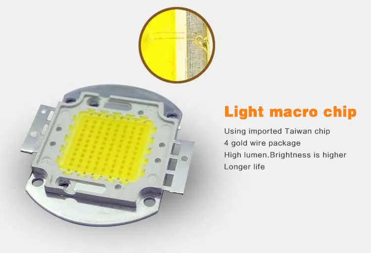 Светодиодный прожектор светильник 30W 50W 100W 220V IP65 Водонепроницаемый Светодиодный прожектор светильник Точечный светильник Открытый светодиодный настенный светильник сад проекторы машина для изготовления холодного/теплый белый