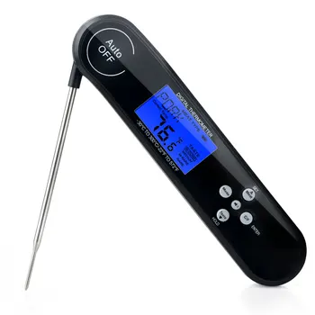 

Digital Barbecue Meat Thermometer Food Cooking BBQ Grill Ultra Fast Instant Read Touchable Button Kitchen Thermometers