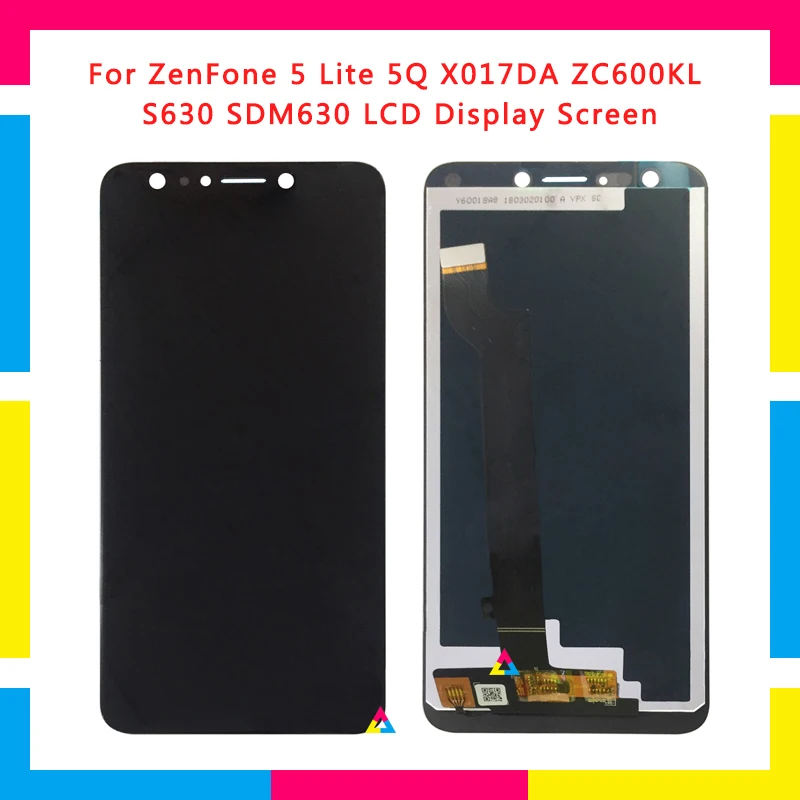 

LCD Display Screen With Touch Screen Digitizer Assembly For Asus ZenFone 5 Lite 5Q X017DA ZC600KL Replacement