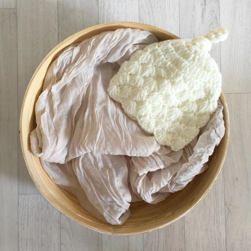 sable-set-wrap-coton-bonnet-seance-photo-nouveaux-nes-ref19