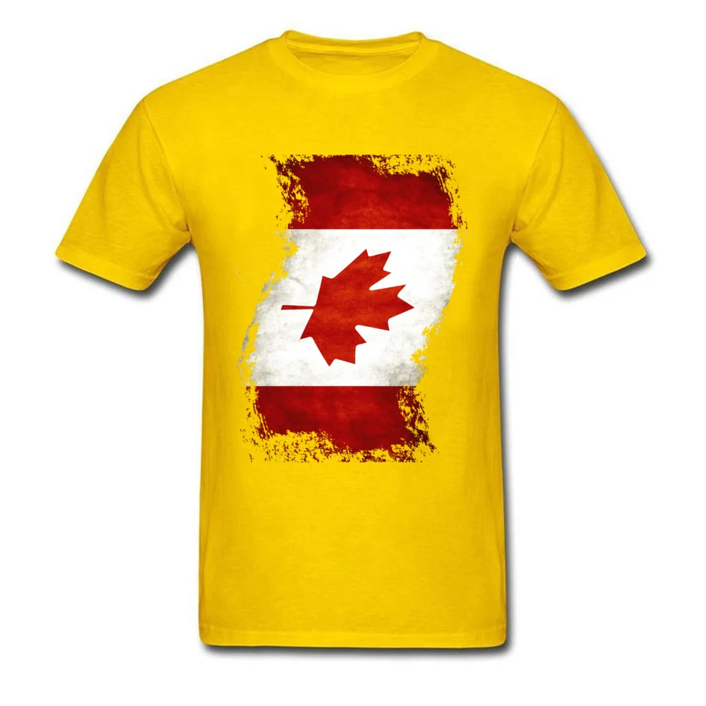 Wavy Canada flag_yellow