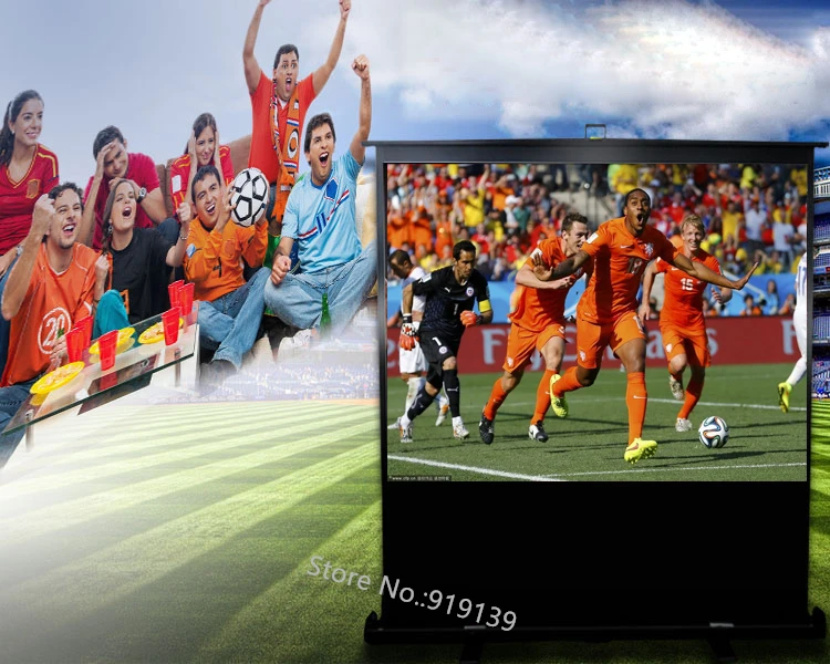 100inch 16x9 Portable Pull Up Screen pic 23