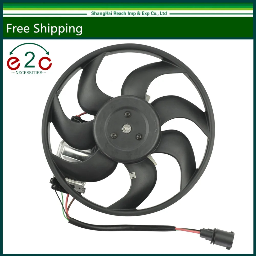 e2c Driver Left Side Cooling Fan For Audi Q7 Volkswagen Touareg OE 7L0959455F / L0959455Gfan