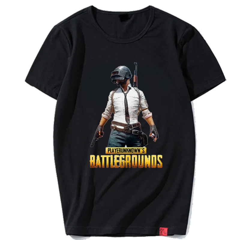 

Hot sale New Game Tshirt Player Unknown's Battlegroundst T-shirts PUBG Winner Winner Chicken Dinner Top For Men Boys Cosplay