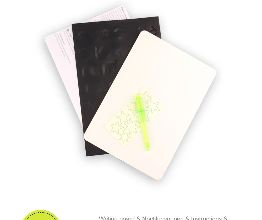 quadro de desenho a5 educacional precoce caneta fluorescente para crianças