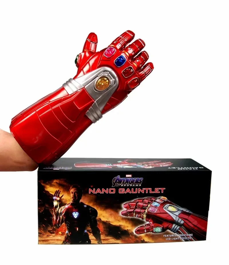 1:1 Marvel Мстители Концевая игра Железный человек перчатка бесконечности со