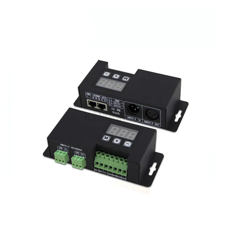 1X RGBW 4 канала светодиодный фонтан DMX512 декодер DC12-48V 350mA вход