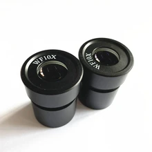 2 шт Супер широкополевой угол WF10x ахроматизм окуляр стерео микроскоп окуляр 30,5 мм