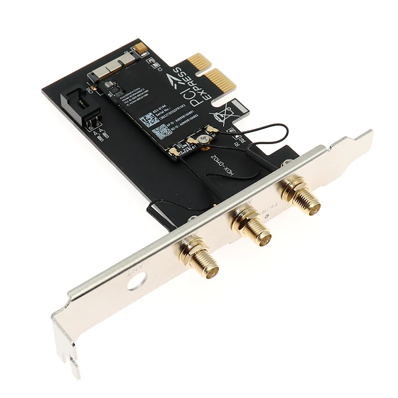 Адаптер беспроводной AC 1750M двухдиапазонный PCI E bcm9360cs BT4.0 адаптер переменного тока