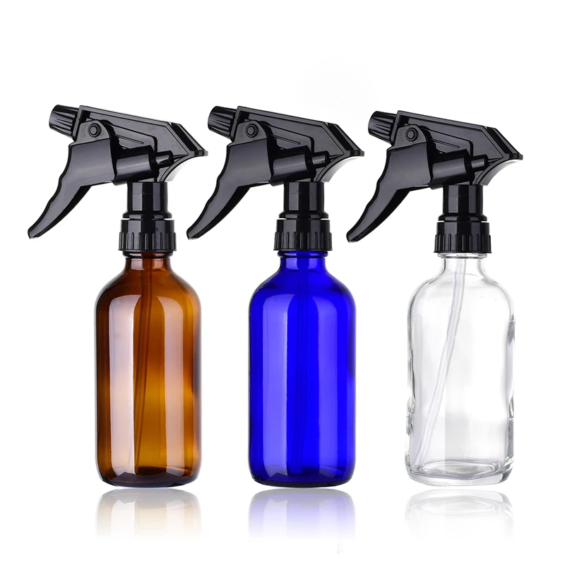 240ml Portable Travel Glass Refillable Perfume Spray Bottles Lotion