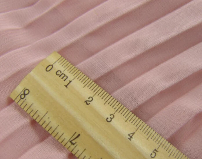 Платье из Шифона плиссированное светло розовое 50 см 150 59 &quotширина мм110|fabric