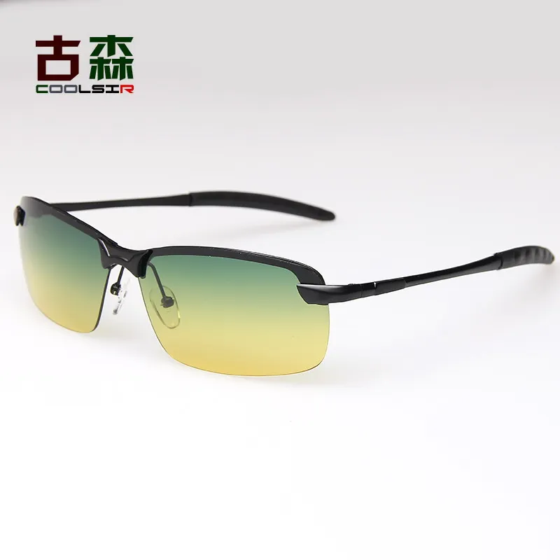Male polarized coating sunglasses Driving mirror font b night b font and day dimming font b