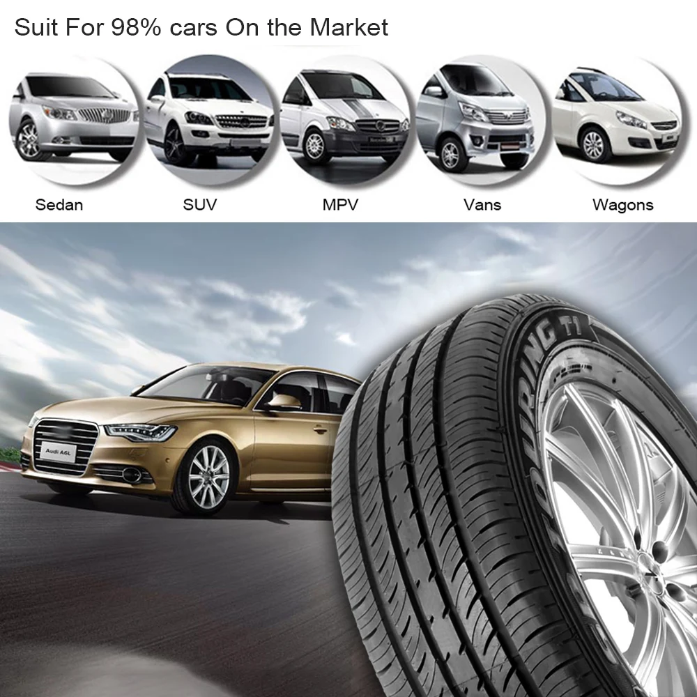 TPMS Sensor Tire Pressure Monitoring System Power Universal Wireless Real-time Displays 4 Tire Pressure Temperature Solar TPMS TPMS Sensor Tire Pressure Monitoring System Power Universal Wireless Real-time Displays 4 Tire Pressure Temperature Solar TPMS