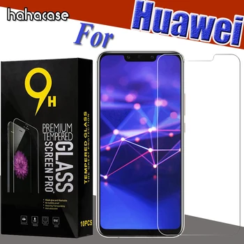 

100pcs 2.5D Tempered Glass 9H Guard For Huawei Y9 Y7 Pro Prime P Smart Plus 2019 Enjoy 9 9E 9S Screen Protector 9H Film With Box