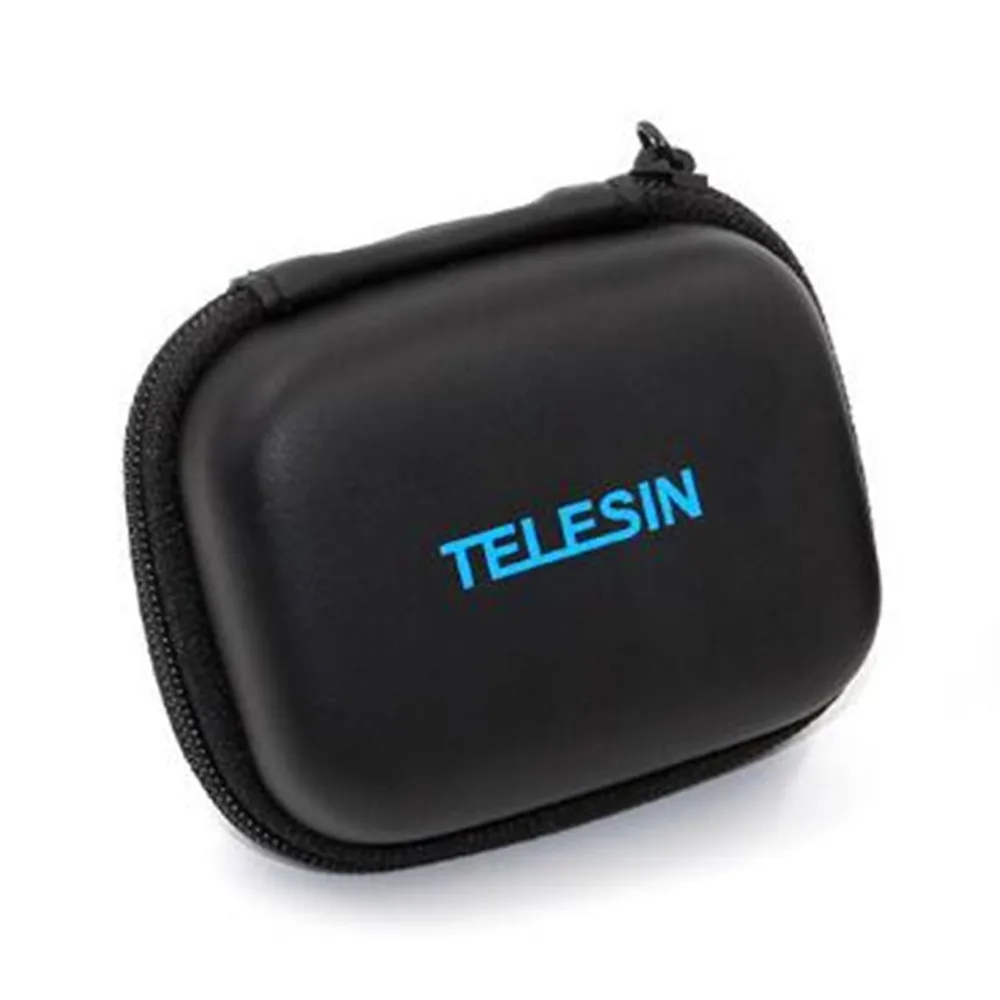 

Telesin Waterproof Small Storage Case Box For Gopro Hero 7 6 5 Xiaomi Yi 4K Mini Camera Protector Bag For Sjcam Eken Accessories