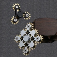 Металлическая шестерня, Спиннер, EDC, ручные Спиннеры, Спиннер, антистресс, пальчиковые игрушки для взрослых и детей