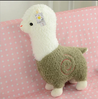 Высокое качество 25 см Альпака Япония Amuse Alpacasso Arpakasso плюшевые куклы дети Альпака рождественские подарки игрушка