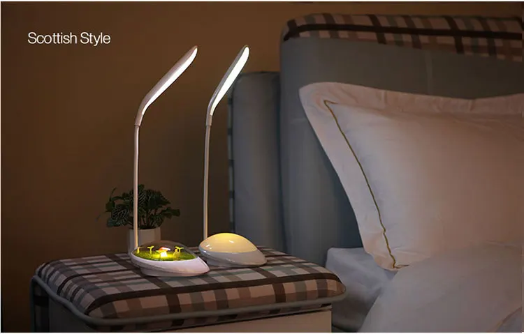 DE.SOUL Desk Lamps LED Bed Reading Book Light Desk Lamp USB Charging Table Lamp Desk Lamps Led Table Light Table Touch 3 Modes 19