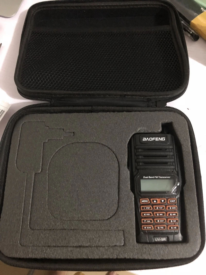 Baofeng UV-9R иди и болтай walkie talkie “иди сумка для переноски радио Портативный