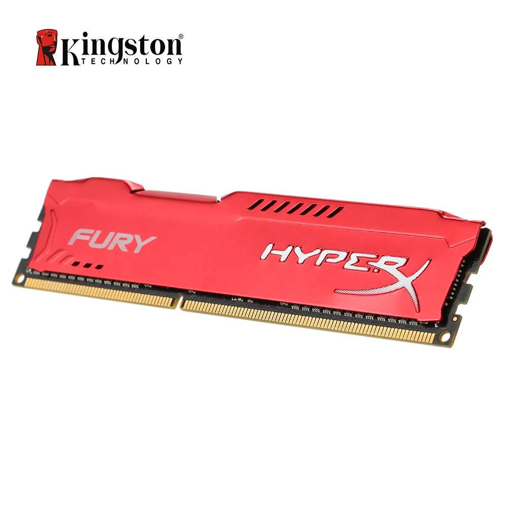 Kingston HyperX FURY Red/4 ГБ/8 ГБ 512 М x 64-Bit DDR3-1866 CL10 240-Pin DIMM