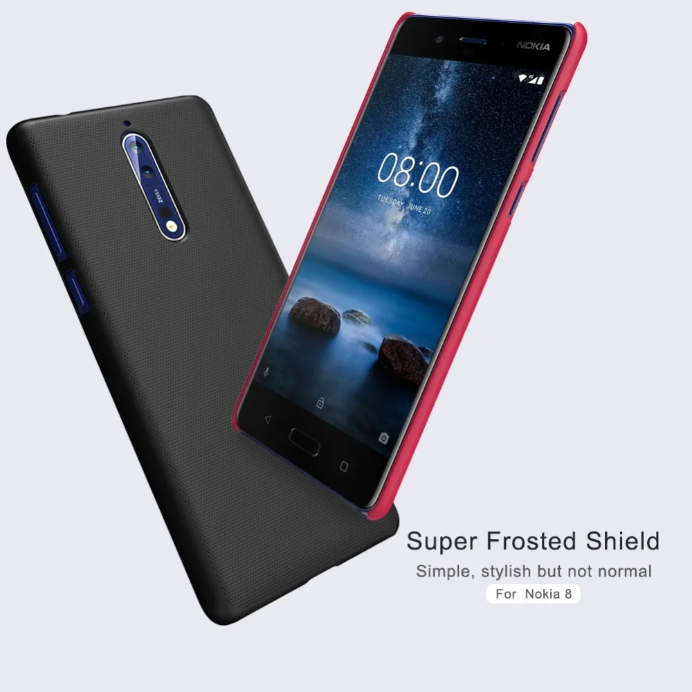 Чехол afor Nokia 8 5 3 &quotNillkin матовый защитный чехол пластиковый для | Мобильные