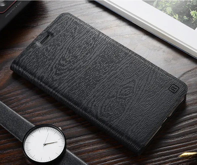 

huawei P Smart Case RNX Brand Luxury Flip Leather Case for huawei P Smart Enjoy 7s with holder Card function Phone Fundas