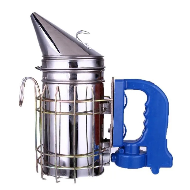 

New Bee Smoke Maker Manual Bee Hive Transmitter Kit Beekeeping Tool High Qualituy Beekeeping Equipment Stainless Steel C527