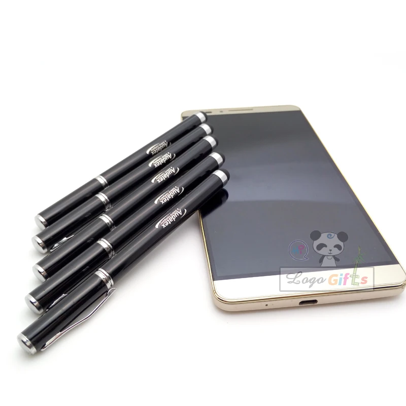 

Mini cute Smart phone stylus pen custom with your company logo/telephone FREE 100pcs a lot mini pocket pen with pen cap