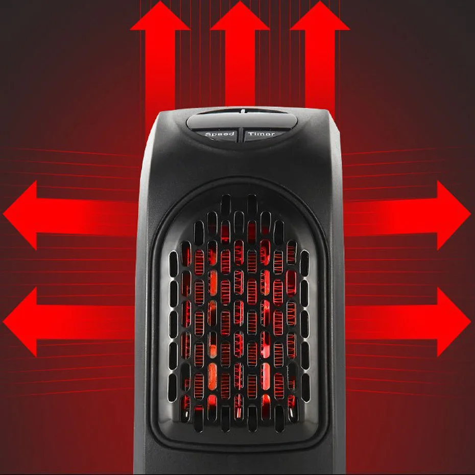 Маленький вентилятор для обогрева портативный электронный подогреватель Бытовая настенная печь радиатор плагин теплее машина для зимы