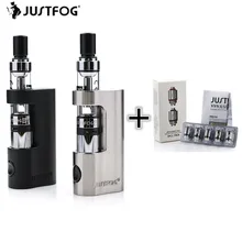 Оригинальный justfog Q14 компактный комплект 900 мАч justfog Q14 катушки анти-утечки starshield Системы e-распылителя электронных сигарет комплект