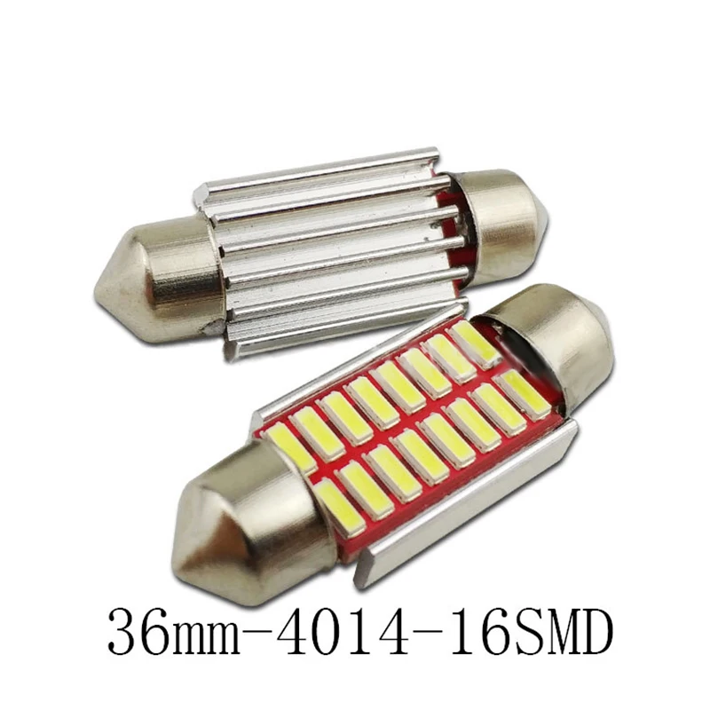 Anpro 31 мм 36 мм/39 мм/41 Светодиодная лампа C5W C10W супер яркий 4014 для SMD стайлинга