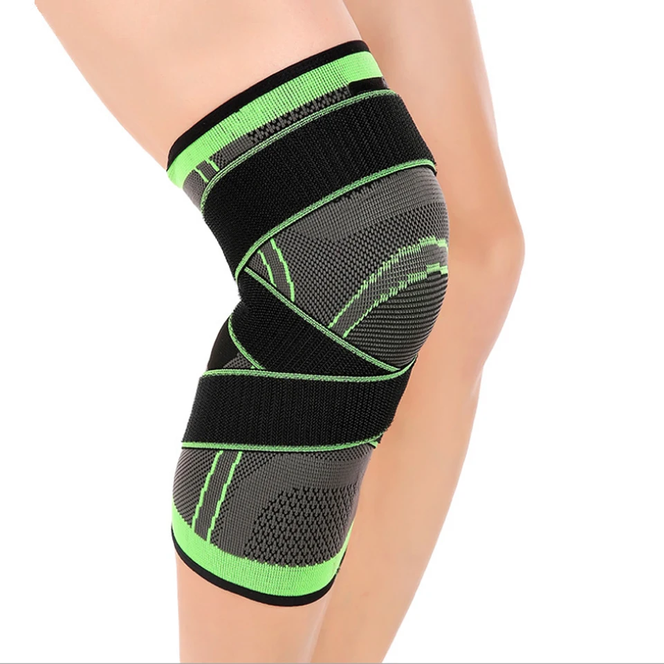 SUOTF sports knit knee pads elbows leggings outdoor riding elastic breathable warm non slip Knee