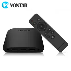 Vontar мини M8S плюс W Smart Android 7,1 ТВ коробка 1 ГБ 8 ГБ 2 ГБ 16 ГБ Amlogic S905W 4 ядра 2.4g wifi 4 К плеер set top Box