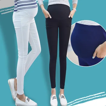 

Spring and Autumn Casual Maternity Pants for Pregnant Overalls Pregnancy Pants Maternity Clothing
