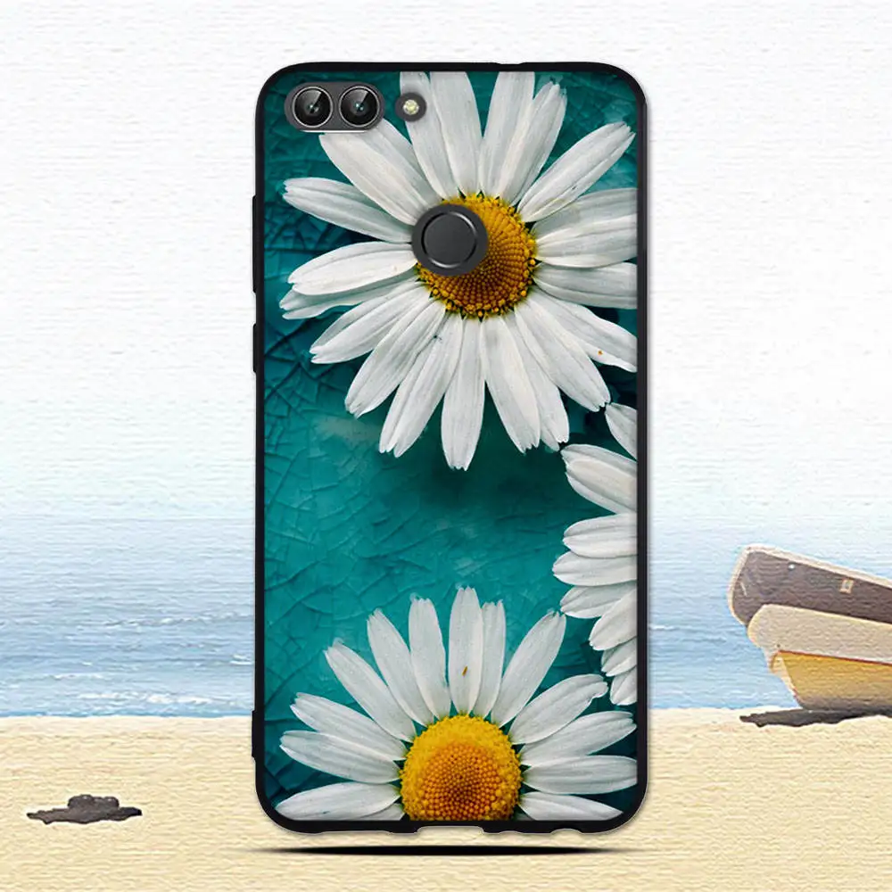 Силиконовый чехол для Huawei P smart мягкая задняя крышка из ТПУ Psmart чехлы Enjoy 7S