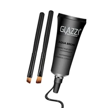 1 комплект макияж коричневый краситель для глаз жидкая тушь для ресниц крем с кисточкой длительный водонепроницаемый карандаш для бровей косметический инструмент для красоты