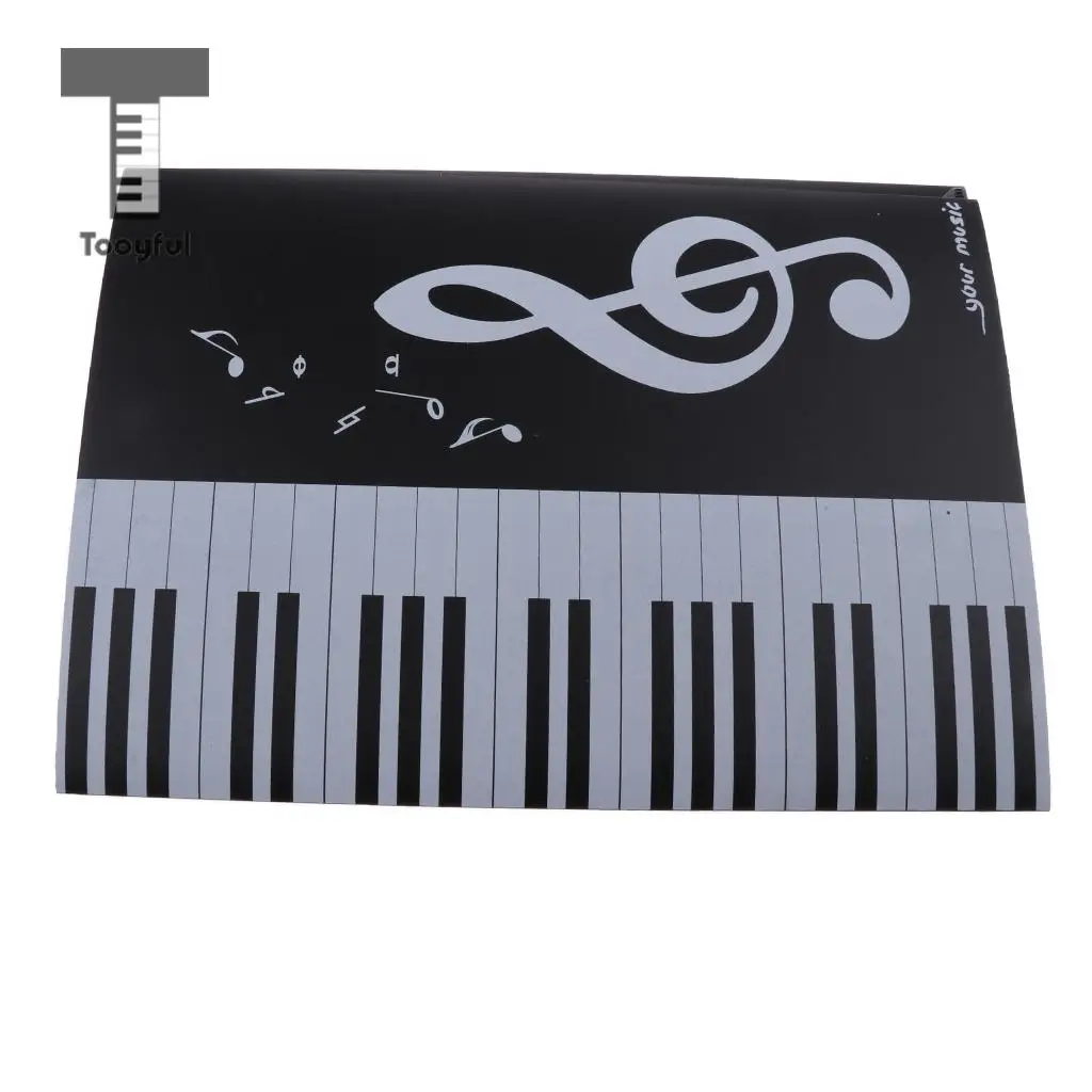  Tooyful Three Fold Piano Sheet Music Folder Music Score Clips Holder Parts for Music Lovers