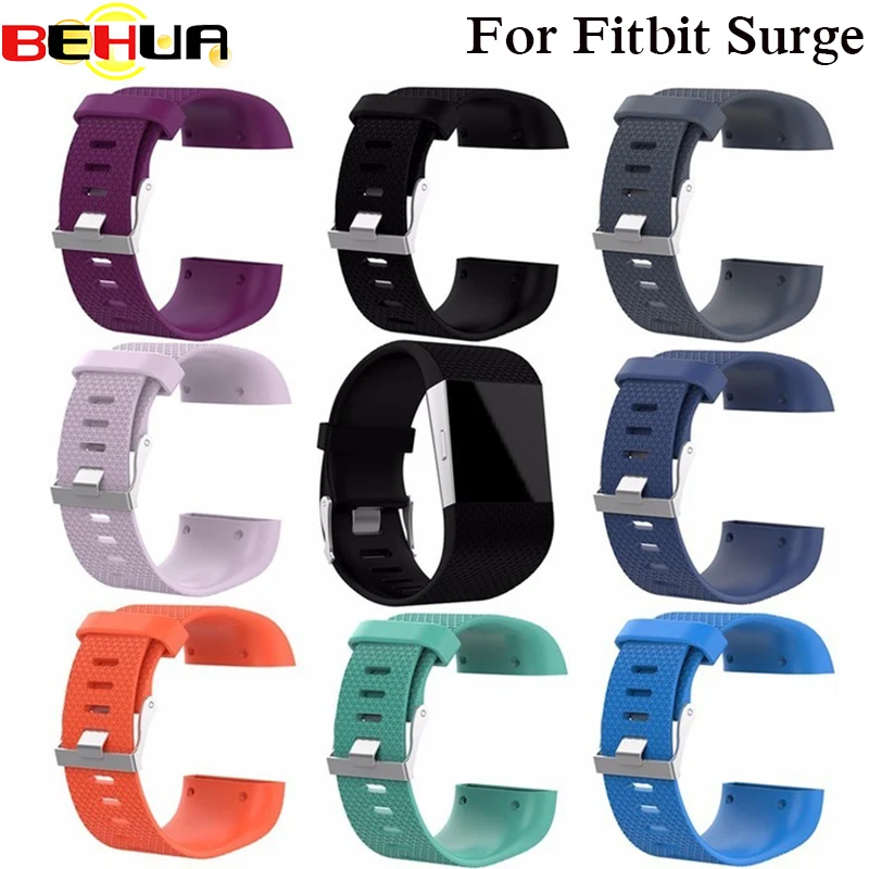 Сменный силиконовый ремешок для смарт часов Fitbit Surge сменный Браслет с
