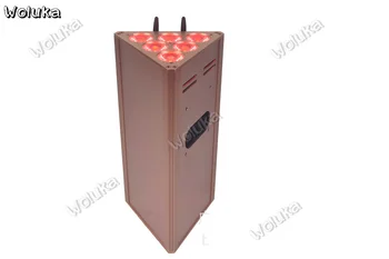 

2.4G wireless DMX triangle battery par light stage lighting KTV bar light CD50 W03