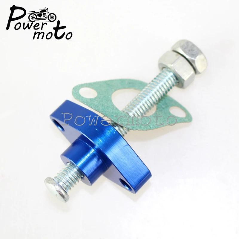 CNC Aluminum Cam Timing Chain Tensioners Blue Motorcycle CRUT For