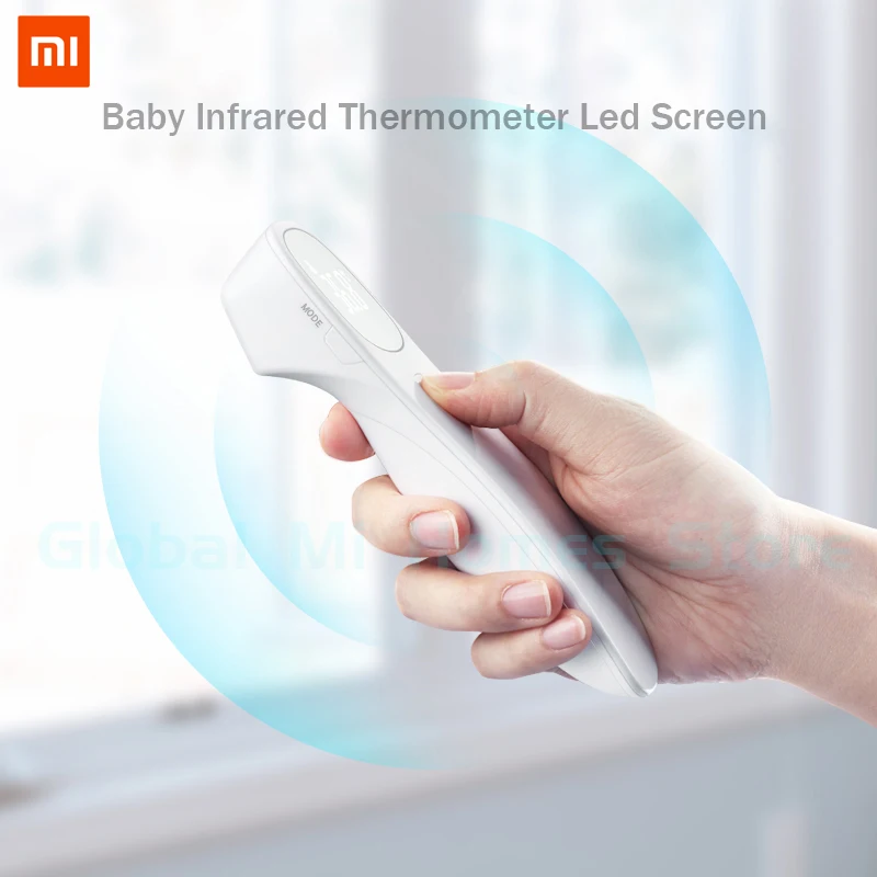Международная версия Xiaomi Mijia термометр светодиодный Бесконтактный цифровой